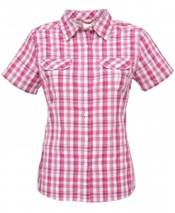 Boulder Kassie Shirt Fuschia Pink Plaid 2