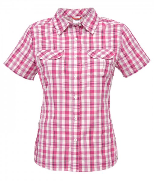 Boulder Kassie Shirt Fuschia Pink Plaid 2