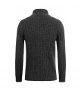 Cardigan zippé Skive Dark Grey 2