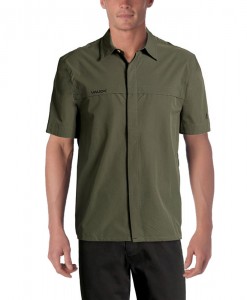 Chemise Pier MC Vert Kaki