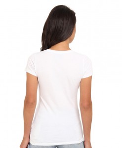 Converse T-shirt Sabina Blanc Femme 02