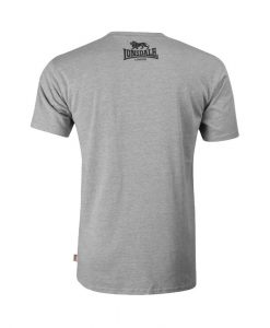 Lonsdale Logo T-Shirt Marl Grey