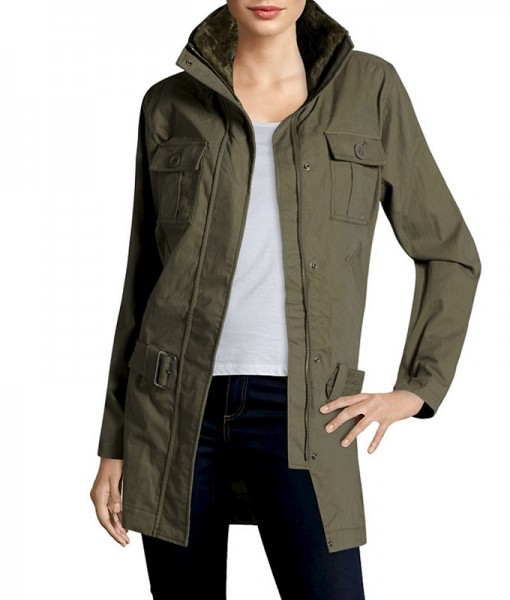 Parka Kaki Femme Columbia 1