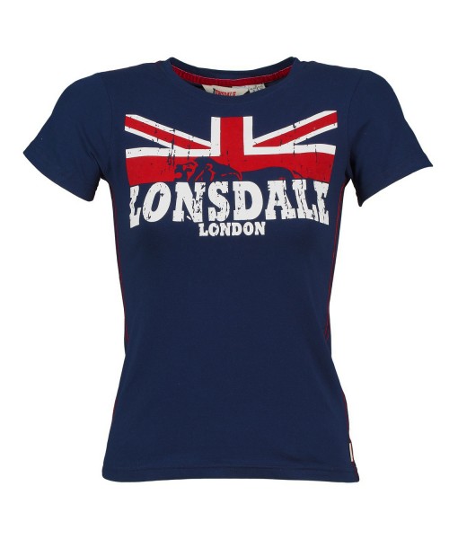 T-Shirt Erykah Navy Girly Lonsdale 1