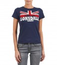 T-Shirt Erykah Navy Girly Lonsdale 2