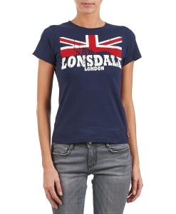 T-Shirt Erykah Navy Girly Lonsdale 2