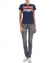 T-Shirt Erykah Navy Girly Lonsdale 3