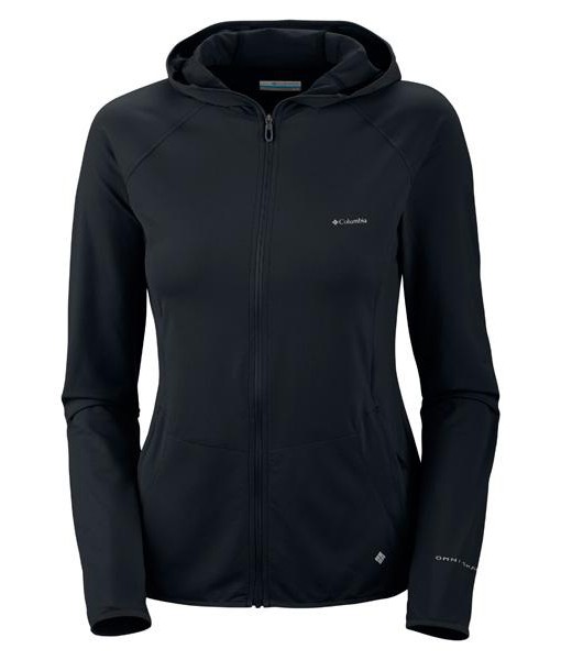 Trail Crush Full Zip Hoodie Noir Femme 03