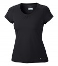 Trail Crush SS Top Hot Noir Femme Columbia 1