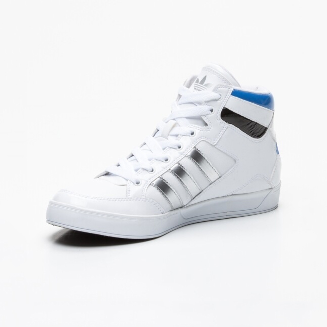 Adidas Originals Hard Court Hi Blanche Argent TRXM