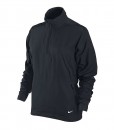 Nike Ladies Windproof Half Zip Jacket Black