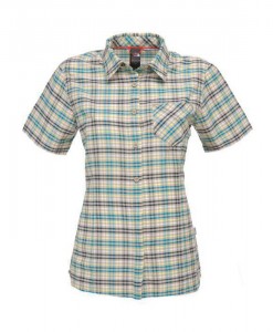 The North Face SS Etive Shirt Dune Beige Woman 1