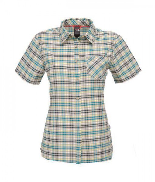 The North Face SS Etive Shirt Dune Beige Woman 1