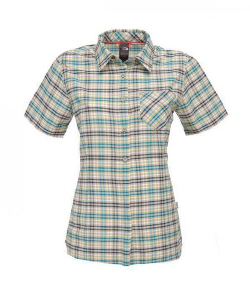 The North Face SS Etive Shirt Dune Beige Woman 1