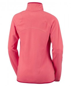 Summit Rush Full Zip Hot Coral