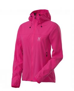 Haglöfs Boa Q Hood Softshell Cosmic Pink