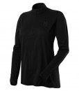 Haglöfs Puls Q LS Zip Tee Femme Noir