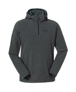 Jack Wolfskin Arco Hoody Black Stripes