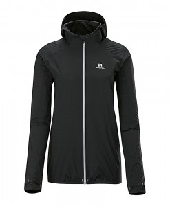 Salomon Fast Wing Hoodie Black Femme 3