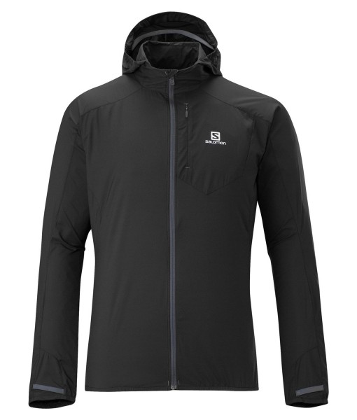 Salomon Fast Wing Hoodie Black Homme 02