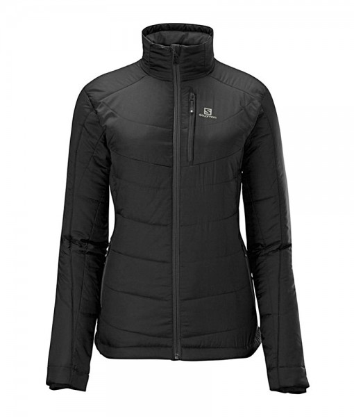 Salomon Insulated Jacket Black-Black Femme