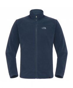 The North Face 100 Glacier Full Zip Fleece Cosmic Blue