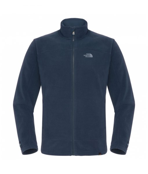 The North Face 100 Glacier Full Zip Fleece Cosmic Blue