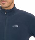 The North Face 100 Glacier Full Zip Fleece Cosmic Blue