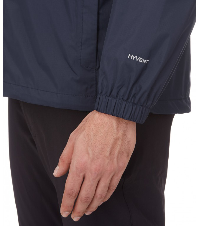 north face hyvent blue