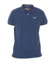 Brakeburn Pique Polo Washed Navy 01