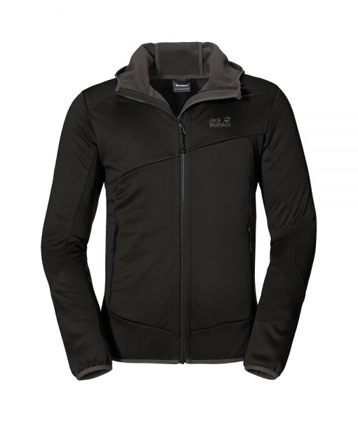 Jack Wolfskin Mens Glacier Valley Jacket Black