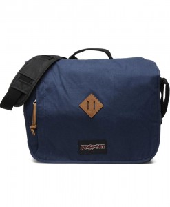 Jansport Crosstalk Messenger Bag Navy 001