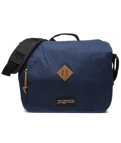 Jansport Crosstalk Messenger Bag Navy 001