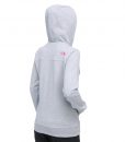 The North Face Original FZ Hoodie W Heather Grey Pink