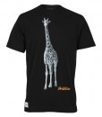 Brakeburn Giraffe Tee Black 01