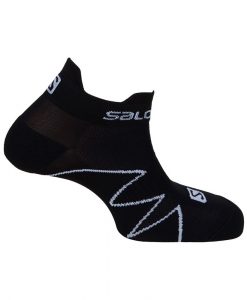 Chaussettes Salomon XA SONIC Black-White S02