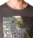 Jack Wolfskin T-shirt Track Dark Steel 1