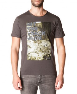Jack Wolfskin T-shirt Track Dark Steel 3