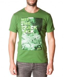 Jack Wolfskin T-shirt Track Ivy Green 03