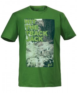 Jack Wolfskin T-shirt Track Ivy Green M 02