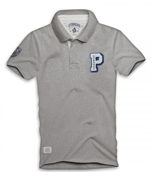 Paul Stragas Polo Paul Medio Grey 01