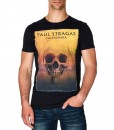 Paul Stragas T-shirt Gemini Black 840