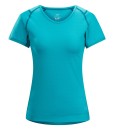 T-shirt Arc’teryx Mentum Blue Tetra Femme