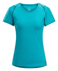 T-shirt Arc’teryx Mentum Blue Tetra Femme