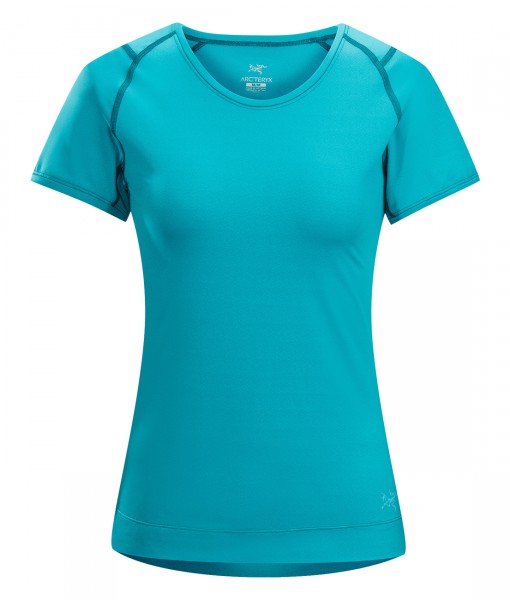 T-shirt Arc’teryx Mentum Blue Tetra Femme