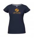 T-shirt Pyua Logo T-Y Navy Blue Orange 01