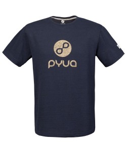 T-shirt Pyua Loop T-Y Navy Blue Gold 01