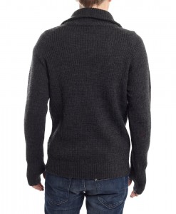 Ulvang Rav sweater w-zip Charcoal 01