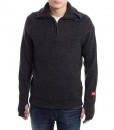Ulvang Rav sweater w-zip Charcoal 04