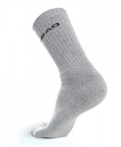 Chaussettes Head Performance Crew Grey Back